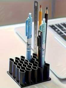 32格多功能桌面收纳盒，立式大容量药品及美术用品储物盒，坚固耐用、节省空间的家用、办公及工作室急救柜 - 彩色 - 查看 6