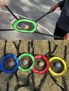 1 Set Dual-Player Interactive Toss And Catch Game, Adult Outdoor Entertainment And Sports Family Game, Suitable For Home Entertainment And Indoor/Outdoor Use