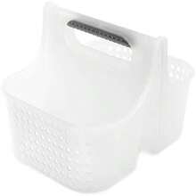 Baño Organizador: Bolsa de Ducha de 2 Compartimentos con Agarre Suave para Almacenamiento de Cubeta de Plástico, Evita Escarcha - PremiumFrost - Ver 4