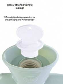 1pc Cute Cartoon Animal Flocked Large Heating Pad, Refillable, Anti-Explosion, Anti-Leakage, Can Be Used For Hand Warmer And Belly Warmer, Soft And Warm Water Bottle - Multicolor - View 8