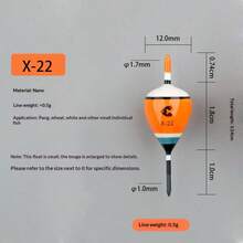 Wholesale Stream Fishing Floats, Short Tail Floats, Rock Trout Stream Cave Carp Chub White Bait Stream Shallow Water Floats - Multicolor - View 7