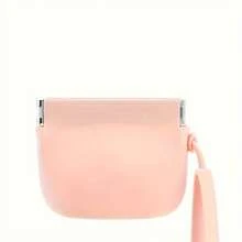 1pc Dog Treat Pouch, Mini Portable Pet Treat Bag With Auto-Closing Feature, Feed Treat Reward Dog Treat Pouch, Pocket Size, Easy To Clean, Ideal For Pet Travel Or Outdoor Use, One-Hand Open/Close Treat Bag, Uninterrupted Dog Training Rewards - 深綠色 - 查看 10