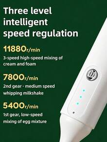 1个电动可充电迷你奶泡器，电动搅拌器，小型厨房及餐饮工具，手持式咖啡奶泡器，奶泡器，电动搅拌棒，家用微型电动奶泡器，手持式奶泡器 - 彩色 - 查看 8