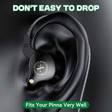 KZ Original X2 Dynamic Coil Wired Earphones, HIFI Deep Bass In-Ear Gaming Headphones, Monitoring, Sports, Noise Cancelling Earphones With Microphone - Multicolor - View 6