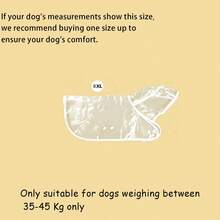 2/1pc Transparent Waterproof Dog Raincoat, Pet Rainwear - Full Body EVA Material With Hood (Recommend Buying One Size Larger Than Actual Size). Soft Outer Layer Design, Suitable For Small To Medium Dogs. Ideal For Pomeranian/Bichon Frise Walks In The Rain. All-Weather Waterproof Raincoat, Rainy Season. - Clear - View 26