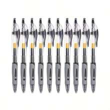 12/24pcs 0.5mm Retractable Ballpoint Pen Set, Black/Blue Ink Rollerball Pens, Simple Push-Button Ballpoint Pens For Students, Exams, Office, Gifts - High-Quality Round Tip Pens - Multicolor - View 2