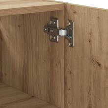 vidaXL Armadio walle chêne artigianale 60x31x70 cm ingegneria del legno - Castano - Visualizzare 8