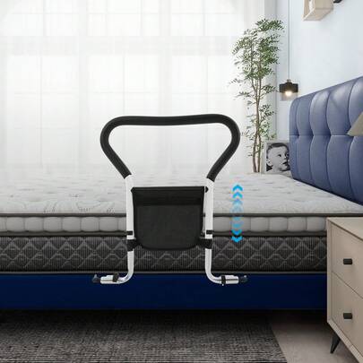 Bettschiene Ältere Klappbare Bettschiene Sicherheitsbettstützstange 136kg/300 Lb