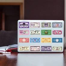 50PCS Cartoon Sanrio Kuromi Character Collection Game Currency Waterproof Graffiti Stickers For Helmet Bicycle Hand Account Pencil Case Decals - 50PCS - View 6