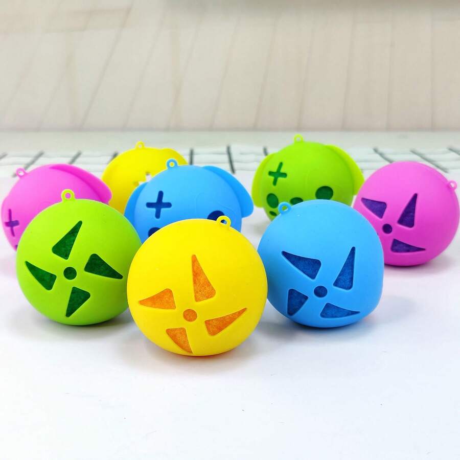 新款可重复使用硅胶水球，互动式吸水减压硅胶水球 - 减压小工具 - 生日礼物推荐 - 礼品 - 彩色 - 查看 1