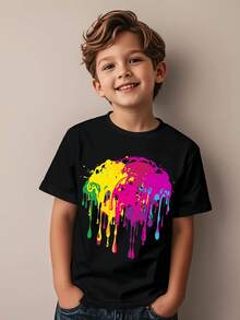Young Boys T-Shirts - Black - View 1