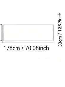 女士1件装100%羊毛格子围巾，高品质披肩，2025新款，冬季保暖围脖，生日礼物 - 黑色 - 查看 2