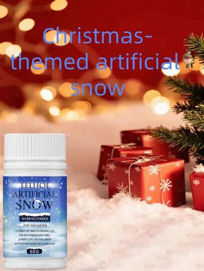 人造雪，雪景背景，橱窗装饰，营造冬季圣诞节假日氛围，室内摄影假雪花/为她打造浪漫场景