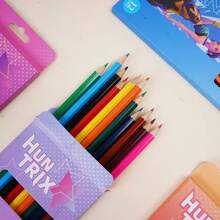 KPOP Witch Hunting Girl Group Colored Pencils, Art Pencil Set For Painting, Sketching, Coloring, Soft Colors, Multi-Tone, Ideal For Artists, Students