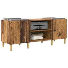 vidaXL Mobile in vinile Legno Antico 121 x 38 x 48 cm Legno d'ingegneria - Castano - Visualizzare 3