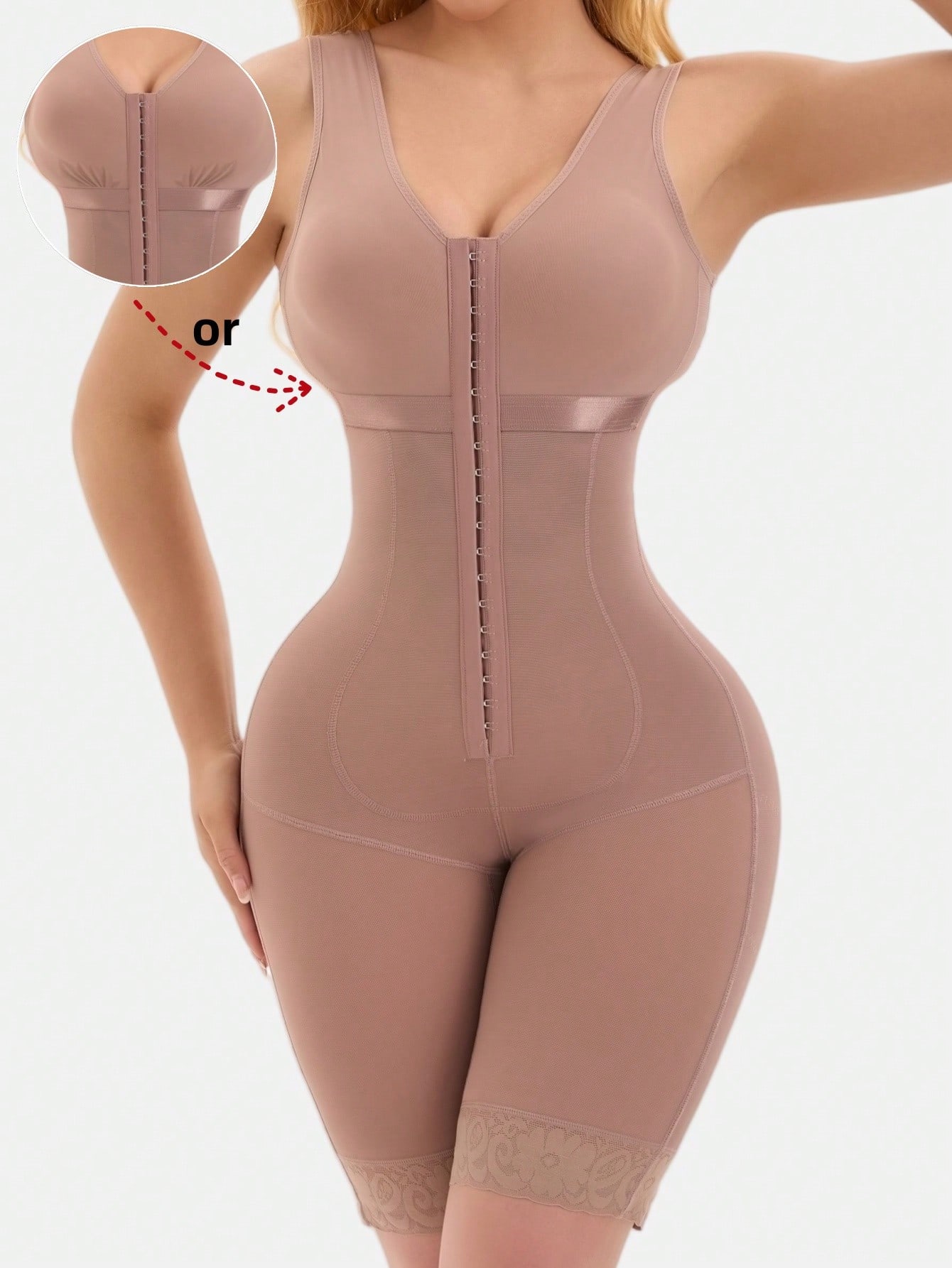 1 قطعة ملابس داخلية تشكيلية للنساء، مدرب الخصر، را...