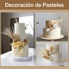 Genérico 150 Piezas de Colas de Conejo y Hierba Pampas – Decoraciones Florales de Estilo Bohemio, para Decoración de Hogar, Sala, Dormitorio y Bodas (Sin Mantenimiento, Jarrón No Incluido)(default) - Multicolor - Ver 8