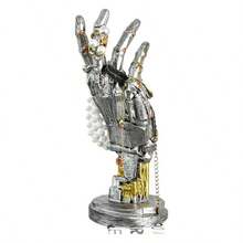 1 pieza Soporte artesanal de controlador de juego de robot 3D estilo cyberpunk, soporte de consola de juegos, decoración central, adecuado para oficina, decoración del hogar, regalo de cumpleaños, recuerdos de fiesta, decoración de habitación perfecta y regalo - Multicolor - Ver 10