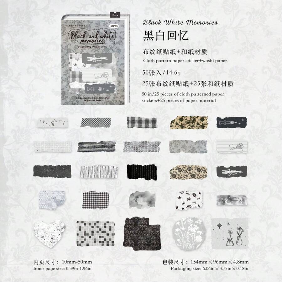 Stickers - Black and White Memories - View 1