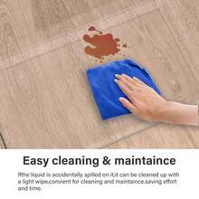 90*115cm Tempered Glass Chair Mat for Carpet, Office/Home, Clear Computer Floor Mat with 4 Anti-Slip Pads - 90*115 cm - Ver 3