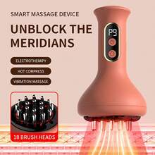 Lymphatic Drainage Massager & Anti-Fatigue Smart Tool For Reducing Stretch Marks And Cellulite - Device For Sciatica Relief, Offering Deep Tissue Precision Comfort, Back Massager, Lymphatic Massager, Deep Tissue Massage, Stretch Mark Treatment, Anti-Fatigue Massager, Smart Massage Tool, Precision Comfort Design, Deep Tissue Technology, Portable Massage Tool, Cellulite Treatment, Pregnancy Stretch Mark Care - Multicolor - View 5
