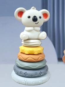 蒙特梭利叠叠杯玩具，婴儿玩具，软橡胶积木，适合6-12个月宝宝，柔软婴儿玩具，婴儿感官玩具，叠叠杯软积木，防止拉扯宝宝头发，婴儿玩具，幼儿玩具，婴儿必备品，洗澡玩具，玩具，婴儿玩具，新生儿礼物