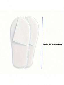 5/10/15/20 Pairs Disposable Slippers, Soft & Comfortable, Non-Slip Sole, Suitable For Hotel, Home And Travel - Breathable Thick Insole - Multicolor - View 3