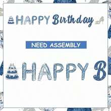 Denim And Diamonds Birthday Decoration, Denim Theme Happy Birthday Banner DIY Craft Required For Woman Girl 18th 21st 20th 30th 40th 50th Party Decoration - / - 查看 5