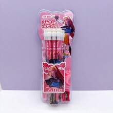 Mattel 12pcs/Set New K-Pop Witch Hunt Girl Group 12pcs Big Head Wooden Pencil Set, Stationery Gift - Multicolor - View 4