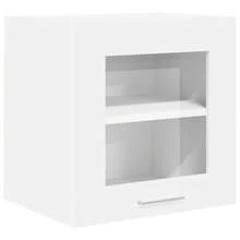 vidaXL Armoire suspendue 2 pcs Blanc 40 x 31 x 40 cm Bois d'ingénierie - Blanc - Voir 5
