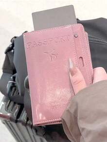 1pc Multifunctional Passport Holder & Card Case PU Leather Passport Cover Suitable For Travel School Vacation Business Unisex Essential For Women Travelers Also A Perfect Christmas Gift Travel Bag Luggage Bag Duffle Bag Overnight Bag Large Capacity Durable Travel Organizer Cruise Essential Vacation Essentials For Men Women Travel Essential Holiday Essential Travel Must Haves - Multicolor - View 4