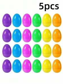 50个可填充复活节彩蛋，混合颜色复活节彩蛋，复活节派对礼物，复活节惊喜彩蛋，复活节装饰品，复活节DIY手工彩蛋，复活节彩蛋，复活节礼盒，复活节糖果盒，复活节零食填充物，复活节寻蛋游戏，复活节派对用品，复活节餐桌装饰，复活节房间装饰，复活节家居装饰，派对礼物 - 彩色 - 查看 14