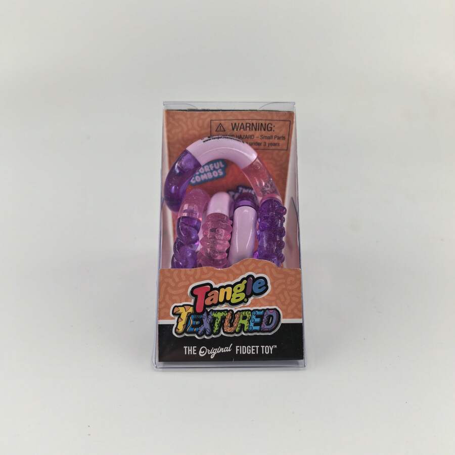 tangle Đồ chơi giảm căng thẳng có bề mặt nhám chính hãng, đồ chơi ngón tay giúp luyện tập sự tập trung cho trẻ ADHD, bề mặt nhẵn mịn giúp giảm stress.