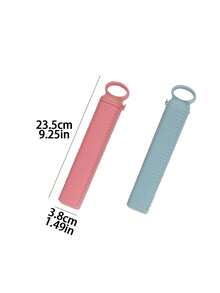 1个硅胶冰格 | 家用拉出式冰模，便携快速冷冻，厨房冰块模具