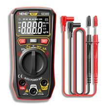 Multímetro Digital Profesional Lcd Portátil Aneng Sz202 - Rojo - Ver 1