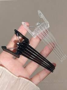 2pcs/Set No Heat Volumizing Hair Clips, Seamless Hair Styling Clips, Women Fashion Hair Styling Tools, Volumizing Clips, Suitable For Daily Hairstyles - Multicolor - View 1