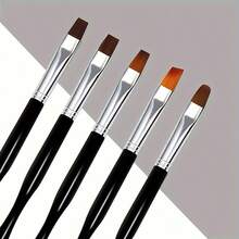 10 Pcs Nail Art Brush Set - Nail Art Design Tools, 3D Builder Nail Gel Brush- Acrylic Nail Drawing Pen- Nail Art Brush For Salon At Home Manicure - Multicolor - View 6