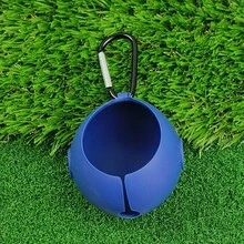 1个高尔夫球套，65毫米硅胶球套，高尔夫配件，带挂钩，便携，多种颜色可选 - 公園高爾夫球套 - 查看 7