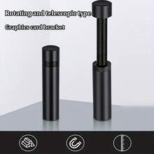 磁吸式垂直GPU安装支架 - 专业平衡铝合金材质，高度可调，可旋转可伸缩，适用于定制PC机箱GPU支撑支架。 - 銀色 - 查看 10