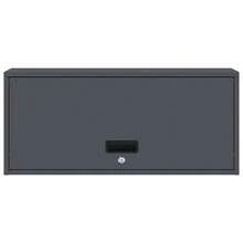 vidaXL Armoire murale pour garage Anthracite 80 x 33 x 35 cm - Gris - Voir 6