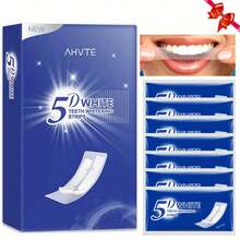 Teeth Whitening Strips - 7 Pairs Brighten Your Smile - Low-Sensitivity Whitening Experience Mint Flavor - Strip - View 2