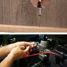 14pieces Premium Magnetic Screwdriver Set Cross-Head Flat Heads Precision - Multicolor - View 10