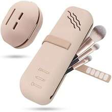 Estuche para brochas de maquillaje, adecuado para viajes y uso diario, mantiene herramientas limpias - como en la foto - Ver 2