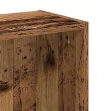 vidaXL Bibliothèque vieux bois 80x24x76 cm legno d'ingegneria - Castano - Visualizzare 8