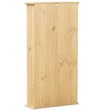 vidaXL Armario con CD  52x17,5x103 cm madera de pin macizo - Marrón - Ver 6
