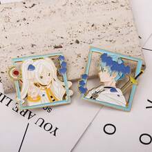 1 chiếc ghim cài áo men cứng hình nàng tiên Frieren trong anime Nhật Bản dành cho nữ, thích hợp để cài lên ve áo, balo, quần áo, huy hiệu manga, phụ kiện ghim cài. - Nhiều màu - Xem 12