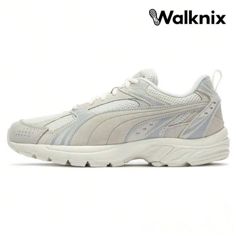 Puma Milenio Sd Fabric Two-Layer Cowhide Suede Casual Low-Top Sneakers Sneakers Men 391151-02 - 彩色 - 查看 1