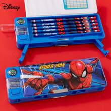 Disney 迪士尼蜘蛛侠多功能铅笔盒,大容量收纳,学生节日礼物文具盒,返校季,学习用品,铅笔袋,背包 - E29229 - 查看 20