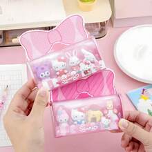 Sanrio 4件套三丽鸥3D橡皮擦，创意惊喜学生男女通用高品质可堆叠橡皮擦，清洁无痕，适合节日、派对、奖品、礼物（随机4件套） - 彩色 - 查看 3