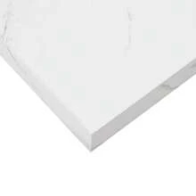 vidaXL Wandregal, 4-teilig, weißer Marmor, 50 x 23,5 x 4 cm - Weiss - Übersicht 11